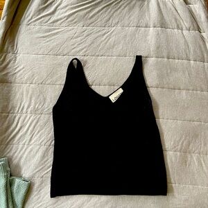 L’envers cotton knit tank